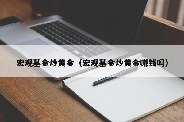 宏观基金炒黄金（宏观基金炒黄金赚钱吗）