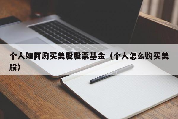 个人如何购买美股股票基金（个人怎么购买美股）