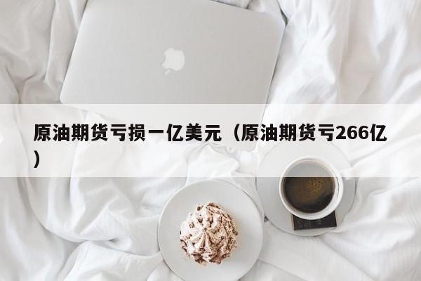 原油期货亏损一亿美元（原油期货亏266亿）